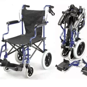 Lightweight Folding Wheelchairs For Travelling With Bag | Travel Wheelchair