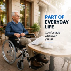 Self Propelled Folding Wheelchair