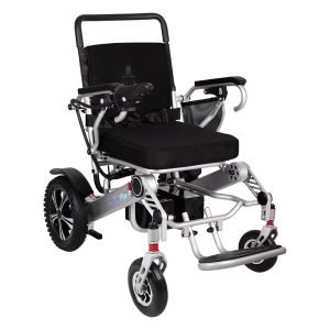 Ultra Lightweight Instant Folding Electric Wheelchair With Lithium Battery | MobilityPlus+