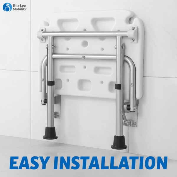 Wall Mounted Shower Seat, Flip Up Shower Chair, Fixed Shower Seat, Disabled Shower Chairs, Stylish Folding Shower Seat