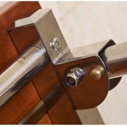Wooden Bath Seat | Shower Bench | Fixed | Folding Shower Seat for Elderly | Wall Mounted | Heavy Duty - Image 5