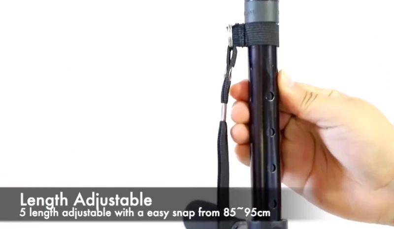 Walking Stick With Led Torch | Walking Stick | Gift for Elderly | Present for Old Couple - Image 8