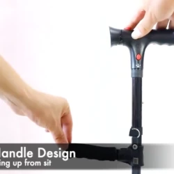 Walking Stick With Led Torch | Walking Stick | Gift for Elderly | Present for Old Couple - Image 9