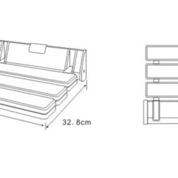 Fold Out Shower Seat | Folding Shower Seats For Elderly - Image 3