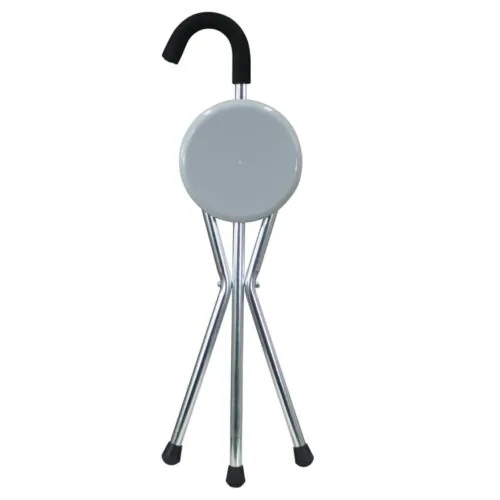 Walking Stick Chair | Stick with Seat For Elderly | Portable Walking Cane Chair - Image 2