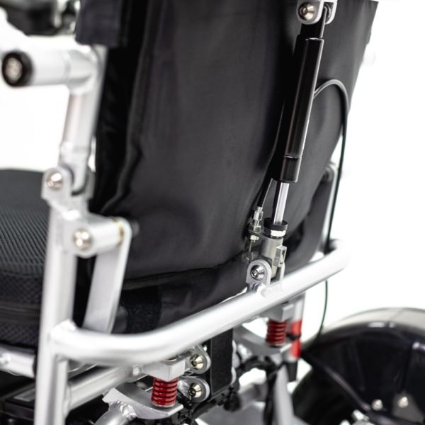 lightweight folding electric wheelchair with lithium battery