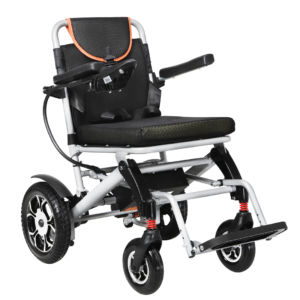 Ultra Lightweight Auto Folding Electric Wheelchair | With Lithium Battery | Range up to 15kms (9 mi) | UK Charger Included | Forward Speed up to 6km