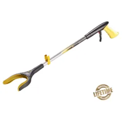 Long Reach Helping Hand Grabber | Locking Grabber Reacher for Elderly | Handi-Grip MAX