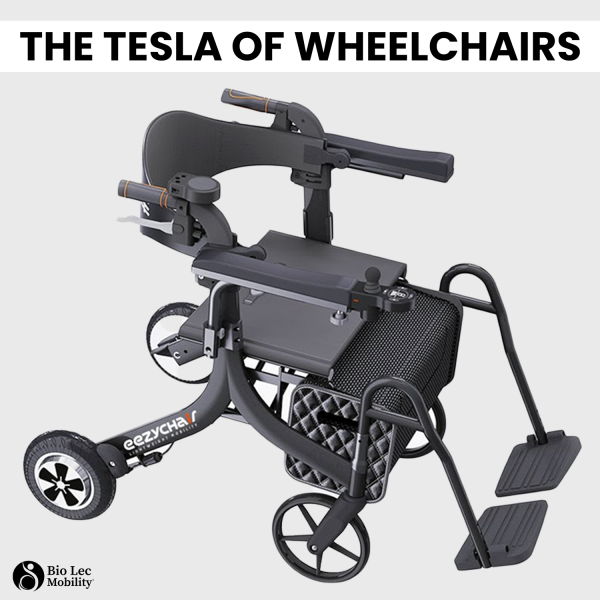 electric rollator wheelchair walker and wheelchair combined eezy roller