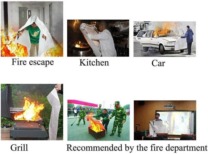 Fire Safety Blanket | for Kitchen | Car | Multipurpose - Image 5