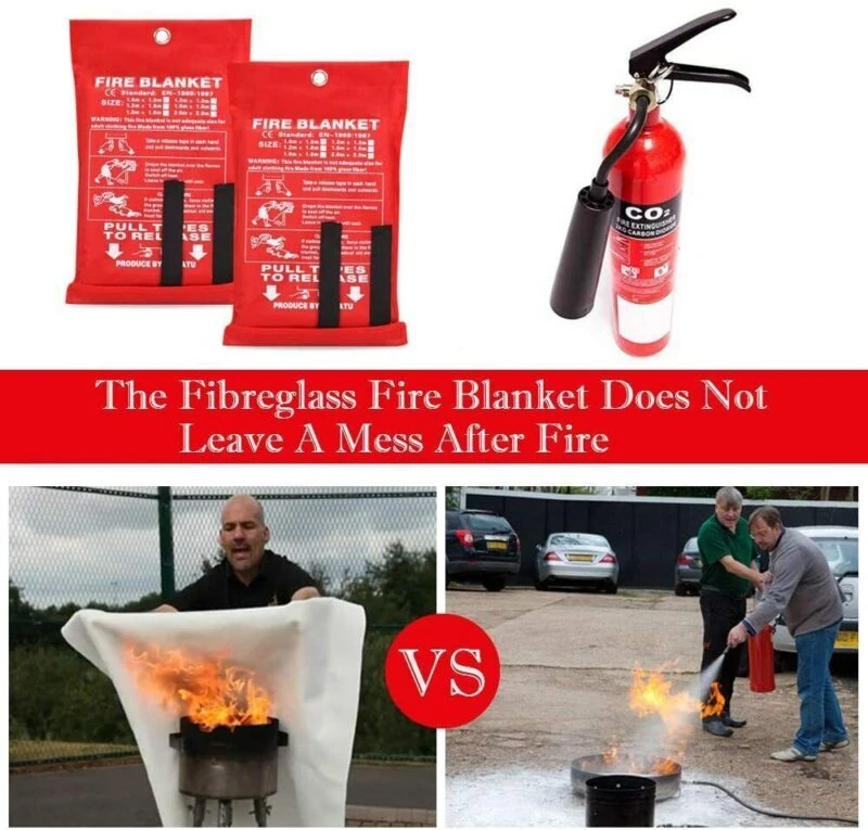 Fire Safety Blanket | for Kitchen | Car | Multipurpose - Image 3