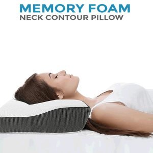 Memory Foam Pillow for Neck Pain | Side Sleeping | Cervical Pain