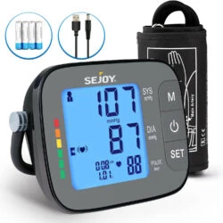 Digital Blood Pressure Monitor | For Home | Automatic Heart Rate Machine - Image 2
