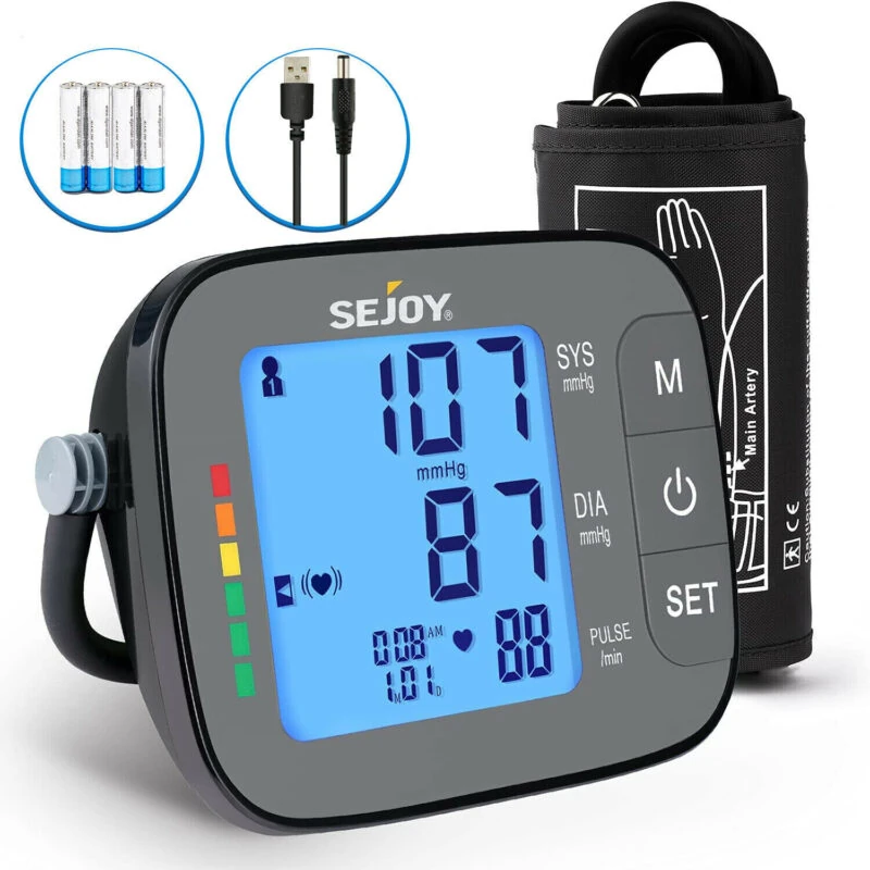 Digital Blood Pressure Monitor | For Home | Automatic Heart Rate Machine - Image 2
