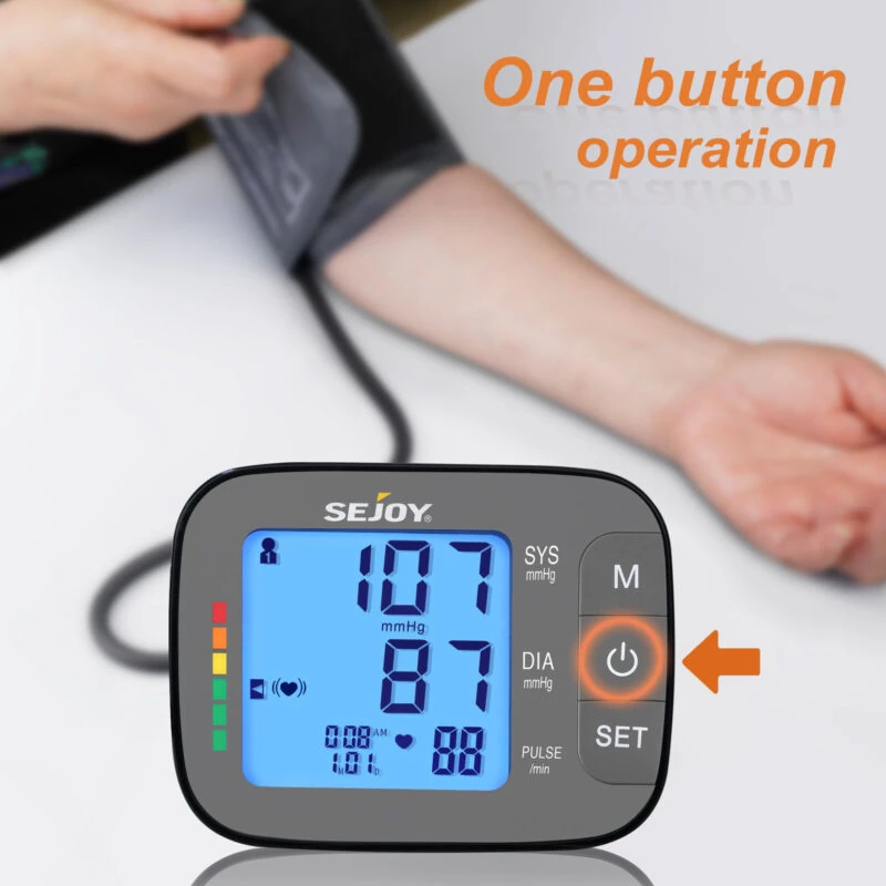 Digital Blood Pressure Monitor | For Home | Automatic Heart Rate Machine - Image 4
