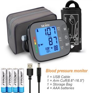 Digital Blood Pressure Monitor | For Home | Automatic Heart Rate Machine