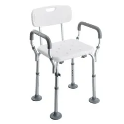 Shower Seat | Shower Chair With Arms For Elderly | Adjustable Height