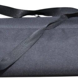 Black carrying bag for Rollable Ramp with handles.