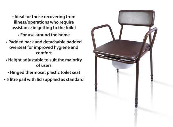 Height-Adjustable-Commode-Chair-with-Padded-Back-Seat