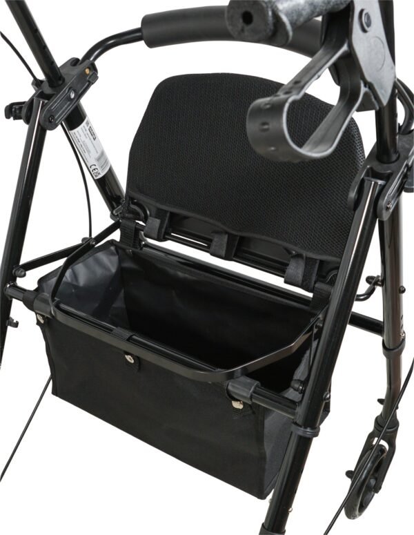 Lightweight folding 4 wheel rollator