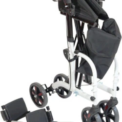Lightweight Folding Rollator With Seat and Travel Wheelchair | Rollator & Manual Wheelchair For Disabled & Elderly - Image 10