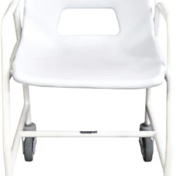 Wheeled Shower Chair with Brakes | Adjustable Height | Hythe Mobile Shower Chair - Image 3