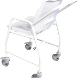 Wheeled Shower Chair with Brakes | Adjustable Height | Hythe Mobile Shower Chair - Image 5