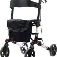 Lightweight Folding Rollator, Deluxe Fold Flat Rollator