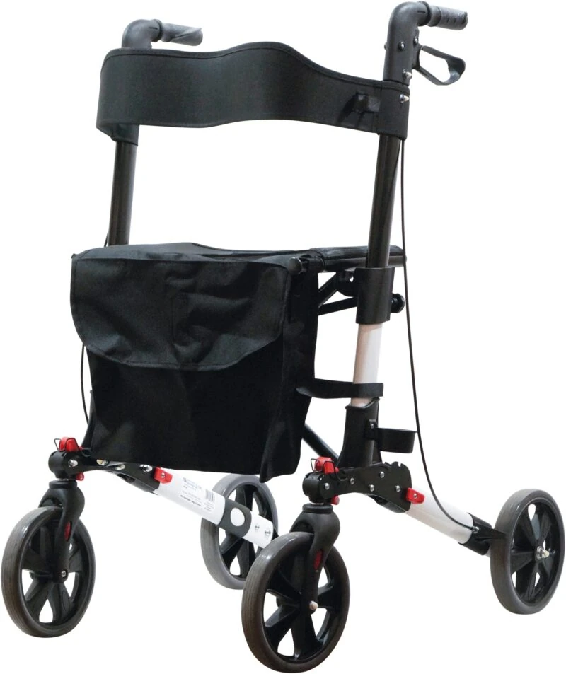 Easy Folding Rollator Walker | Flat Fold Rollator - Image 1