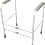 Adjustable Toilet Support Frame for Elderly & Seniors | Height & Width Adjustable - Image 1