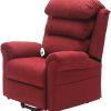 bariatric rise recliner-electric recliner chairs for the elderly-reclining chair electric for elderly rise-recliner-red