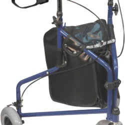 Lightweight Tri Walker | 3 Wheel Walker with Basket | Steel | Compact | Durable