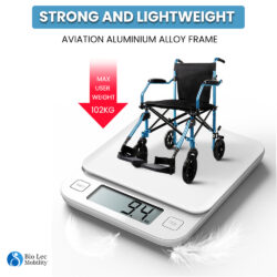 Lightweight Transit Travel Wheelchair with Bag | Folding Collapsible Transportable Wheelchair | FOLD-O Wheelchair - Image 7