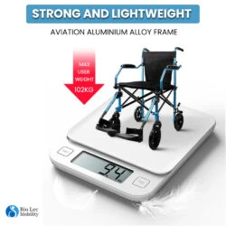 Lightweight Transit Travel Wheelchair with Bag | Folding Collapsible Transportable Wheelchair | FOLD-O Wheelchair - Image 7