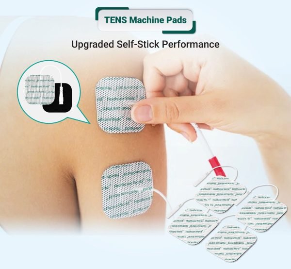 tens machine electrode pads reusable