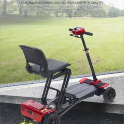 Lightweight Folding Boot Scooter | IGlide AutoFolding | Mobility Scooter with Remote Control | 12 Mile Range | Removable Battery | Puncture Proof Tyres - Image 5