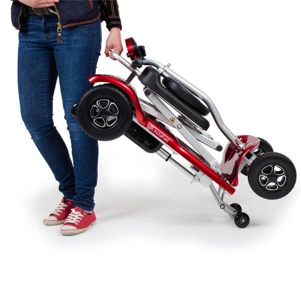 lightweight foldable mobility scooter, folding lightweight mobility scooter, lightest folding mobility scooter