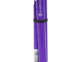 Purple walking stick with a 360-degree pivoting base.
