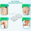 tens replacement pads tens machine electrode pads reusable