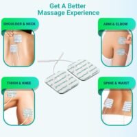 tens replacement pads tens machine electrode pads reusable