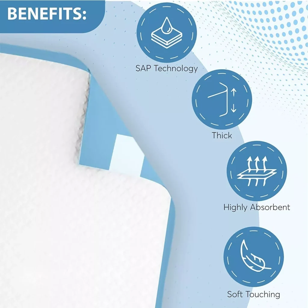 incontinence bed sheets, incontinence bed pads, urinary incontinence bed pads, bladder pads for beds