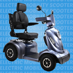 Green Power Mobility Scooter Comfy | Retro Model Electric Mobility Scooter with Caption Seat, 800W Powerful Battery & 35mi Range