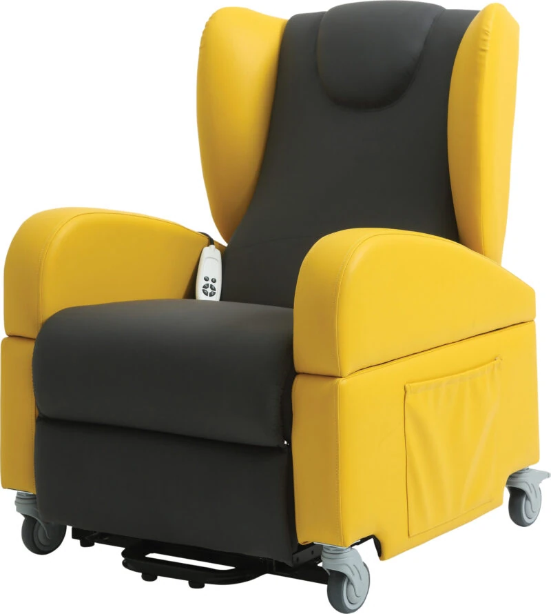 Electric Riser Recliner | Brookfield Riser Recline Chair with Dual Motor, Removable Armrest & Wide Seat Up to 22" - Image 12