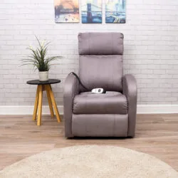Modern Electric Recliner Chair For The Elderly And Disabled  | Daresbury Rise and Recliner Chair with Single Motor