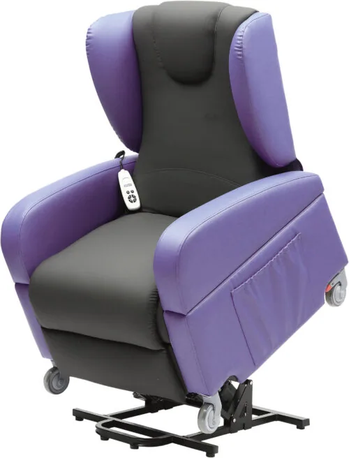 Electric Riser Recliner | Brookfield Riser Recline Chair with Dual Motor, Removable Armrest & Wide Seat Up to 22" - Image 6