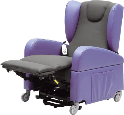 Electric Riser Recliner | Brookfield Riser Recline Chair with Dual Motor, Removable Armrest & Wide Seat Up to 22" - Image 5