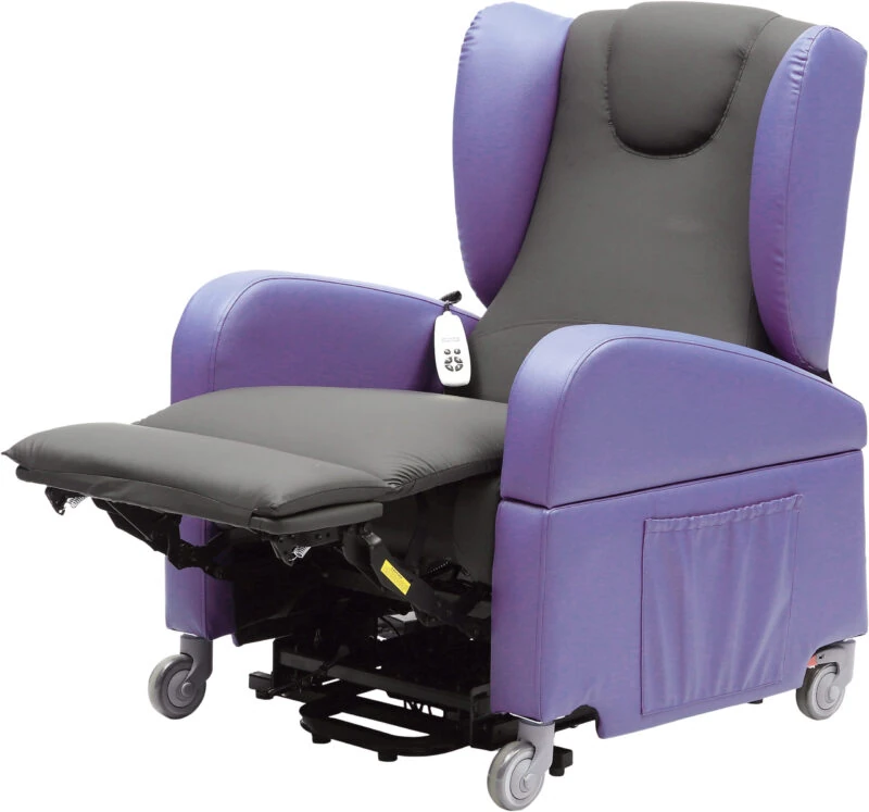 Electric Riser Recliner | Brookfield Riser Recline Chair with Dual Motor, Removable Armrest & Wide Seat Up to 22" - Image 5