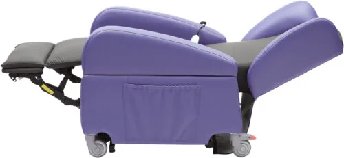 Electric Riser Recliner | Brookfield Riser Recline Chair with Dual Motor, Removable Armrest & Wide Seat Up to 22" - Image 4