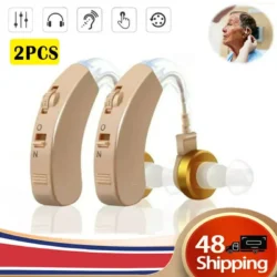 Digital Hearing Aid | Inner Ear Hearing Instrument for Elderly & Seniors | 2x Hearing Aid - Image 7
