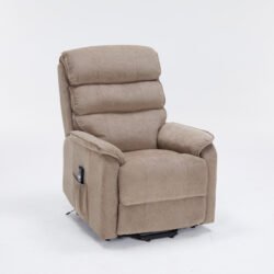 Electric Rise Recliner | Single Motor Rise and Recline Armchair for Elderly | Cambridge Fabric - Image 1